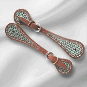 Tätowierte Western Sporenriemen