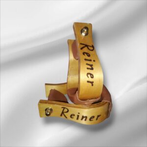 Westernsteigbügel aus Holz gebrannt mit Reiner